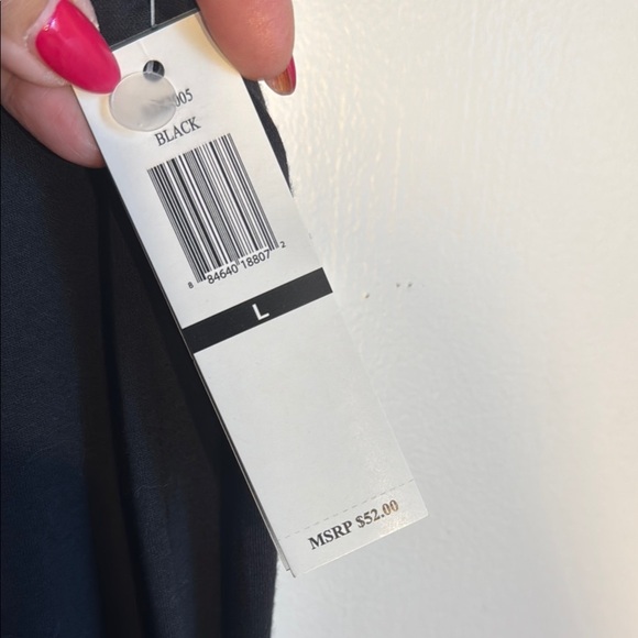 RXB Black and White Embroidered Tank Top - Picture 6 of 6